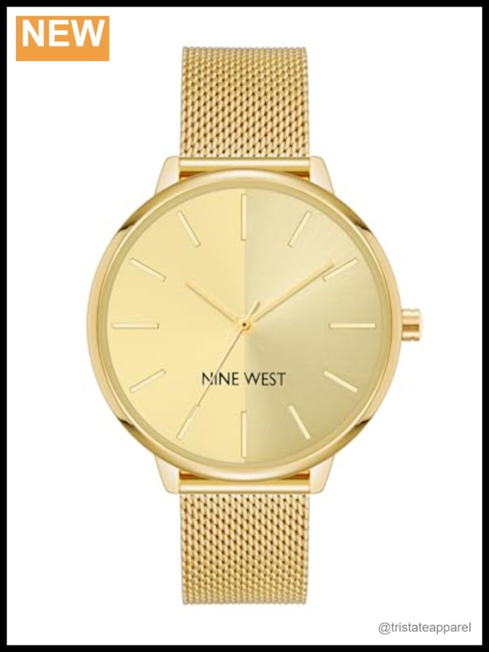 Women's Mesh Bracelet Watch with Japanese Quartz Movement
